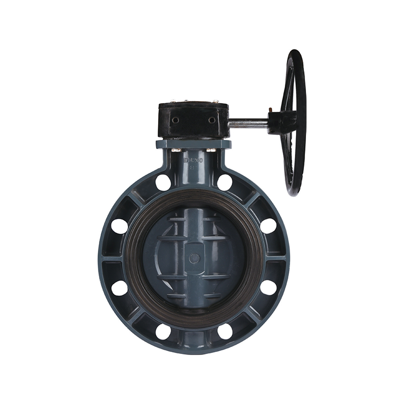 UPVC/CPVC Gear Butterfly Valve