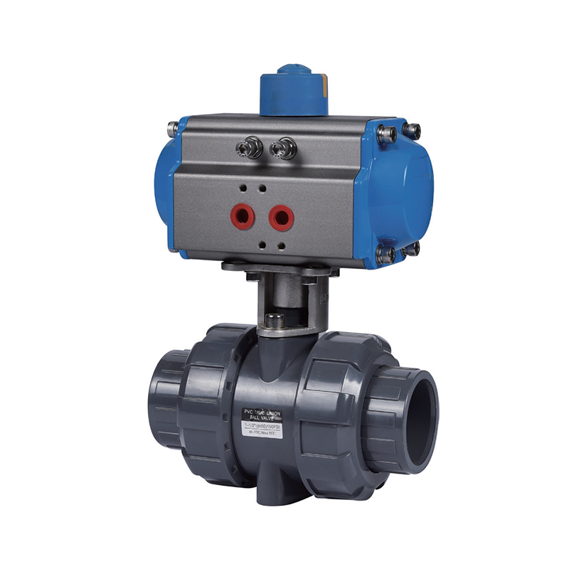 UPVC/CPVC Pneumatic Ball Valve